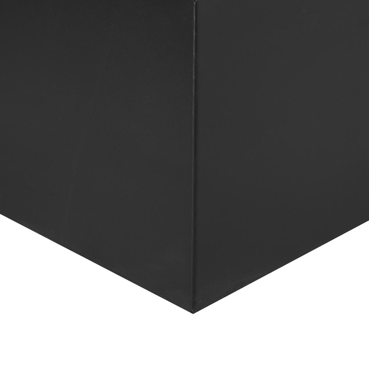 FEUERSTELLE Stah schwarz Yate - Schwarz, Metall (45/150/45cm)