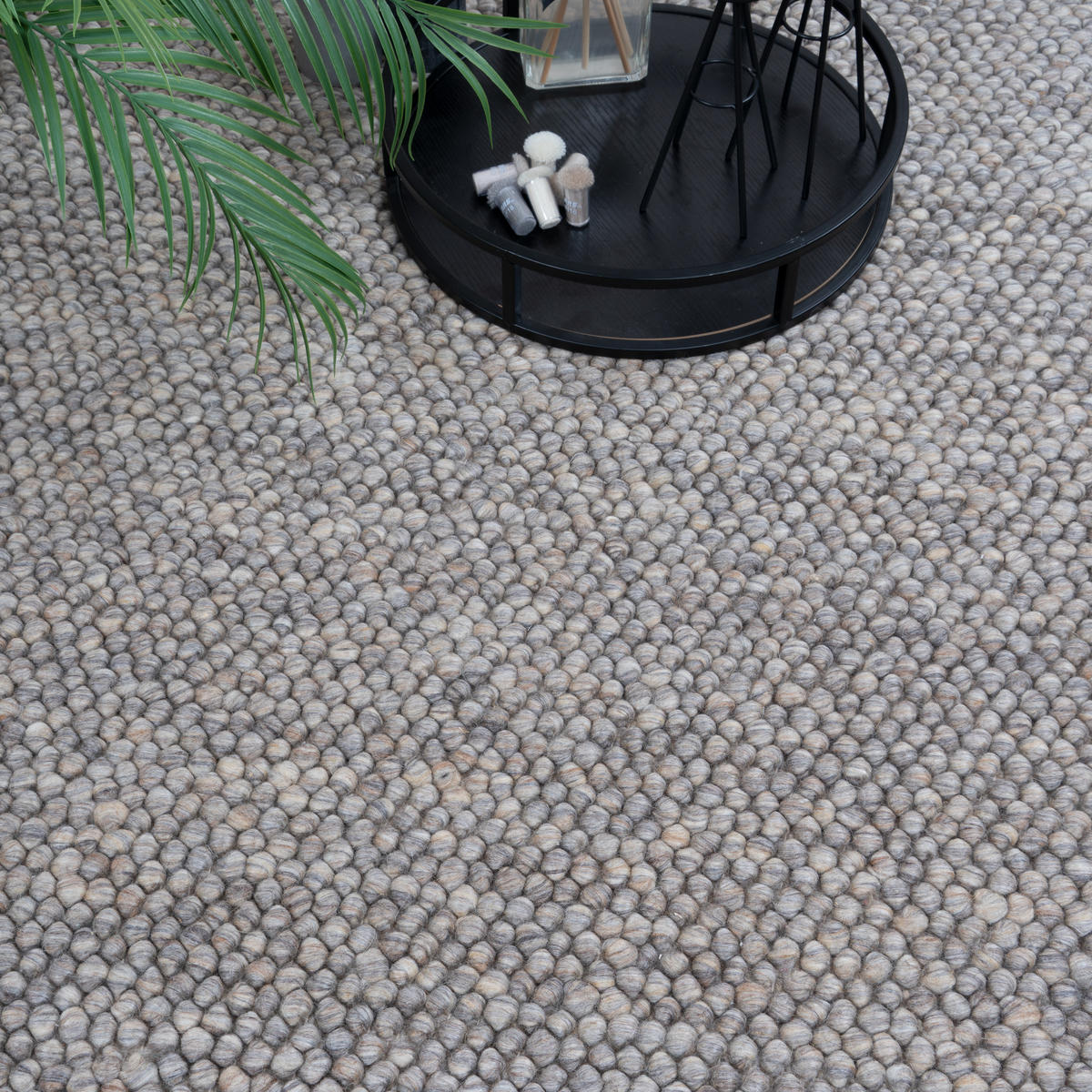 WOLLTEPPICH WOOLY 120/170 Taupe - Taupe, Naturmaterialien (120/170cm) - Consilio Concept