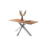 ESSTISCH POLLY - Beige/Naturfarben, Holz (80/120/77cm) - SAM