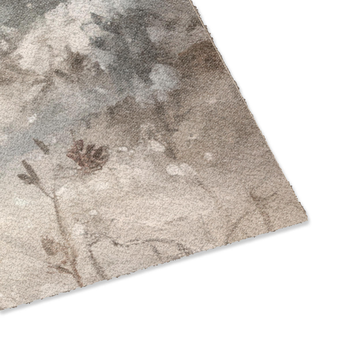 PREPRAŽNIK ZA VRATA Jul - Ren - Vinter - Krans 90x60 cm - rjava, umetna masa (90/0.4cm) - MuchoWow