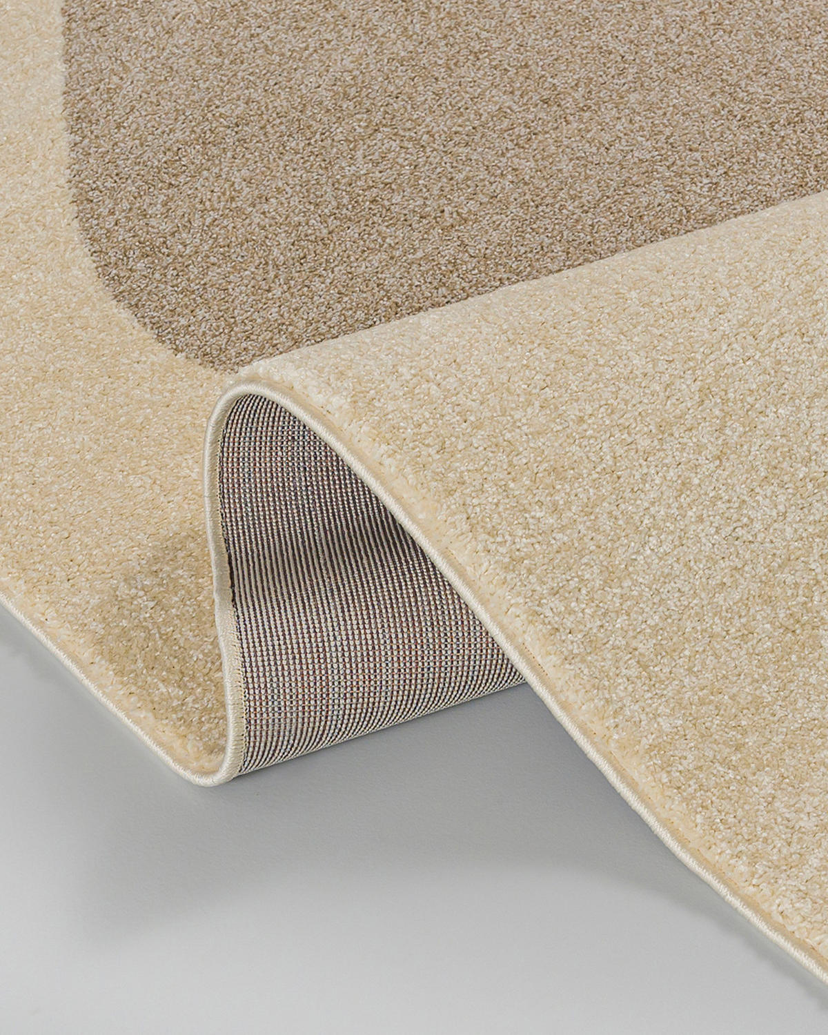 TEPPICH Beige Geometrisch In-Outdoor Pflanzlich Kurzflor Rechteckig 200 x 300 cm - Ecru/Terracotta, Textil (200/300cm) - Mazovia