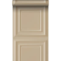 TAPETE Holzwandverkleidung 53 cm x 10.05 m - Beige, Papier (53/1000cm) - Origin Wallcoverings