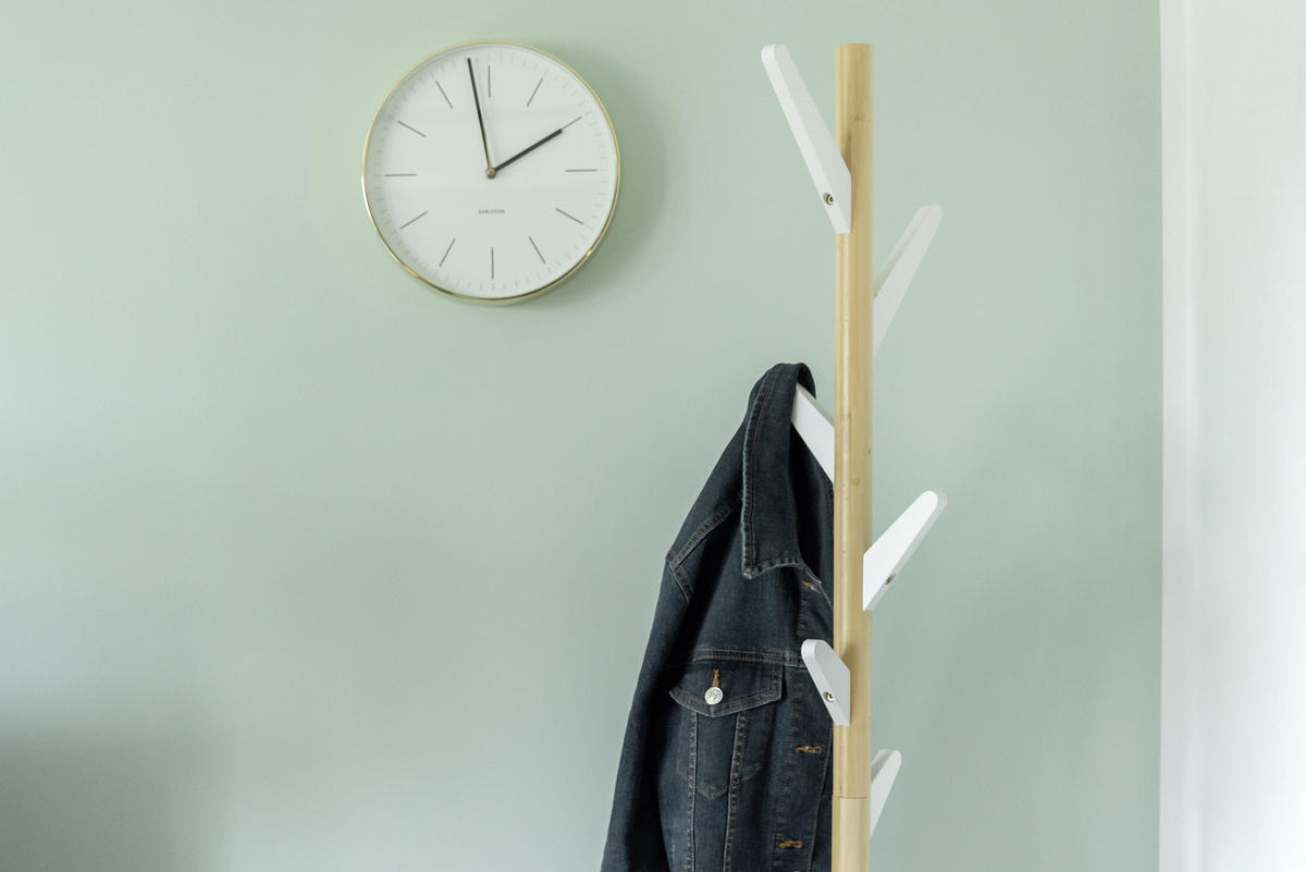 GARDEROBENSTÄNDER Finja H. 180 cm - Beige, Naturmaterialien (36/180/36cm)