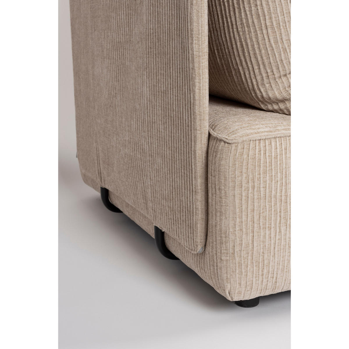 SOFA ELEMENT Hunter Rückenlehne Sand/ Beige - Beige, Textil (99/87/100cm) - Zuiver