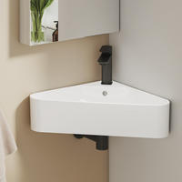 WASCHBECKEN Keramik Aufsatzbecken 56 / 34 / 13 cm - Weiß, Keramik (34/13/56cm) - EMKE