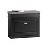 SCHUHBANK Schwarz - Schwarz, Holzwerkstoff (60/51/24cm) - SoBuy