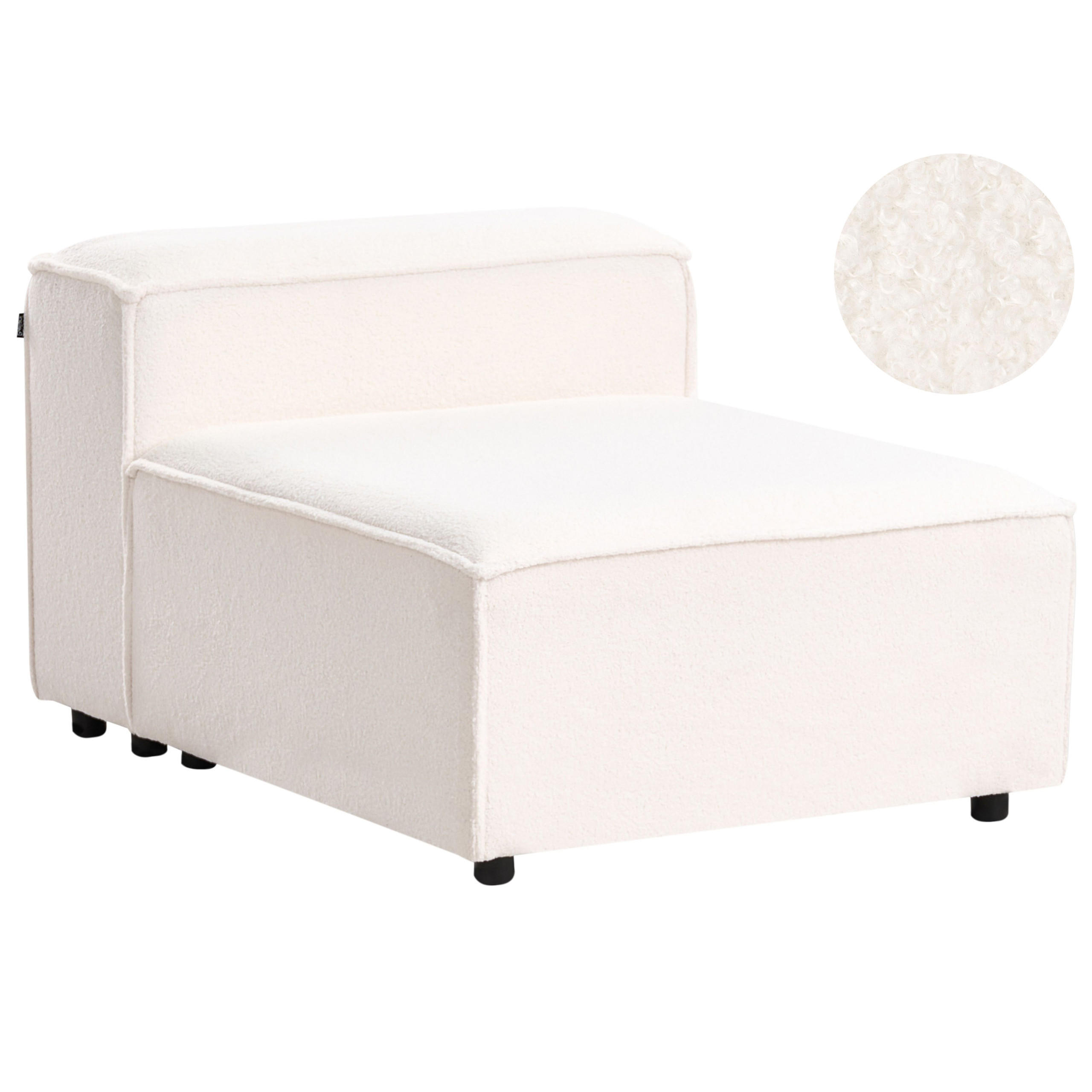 Beliani Sesselmodul Creme 88x68x120 cm