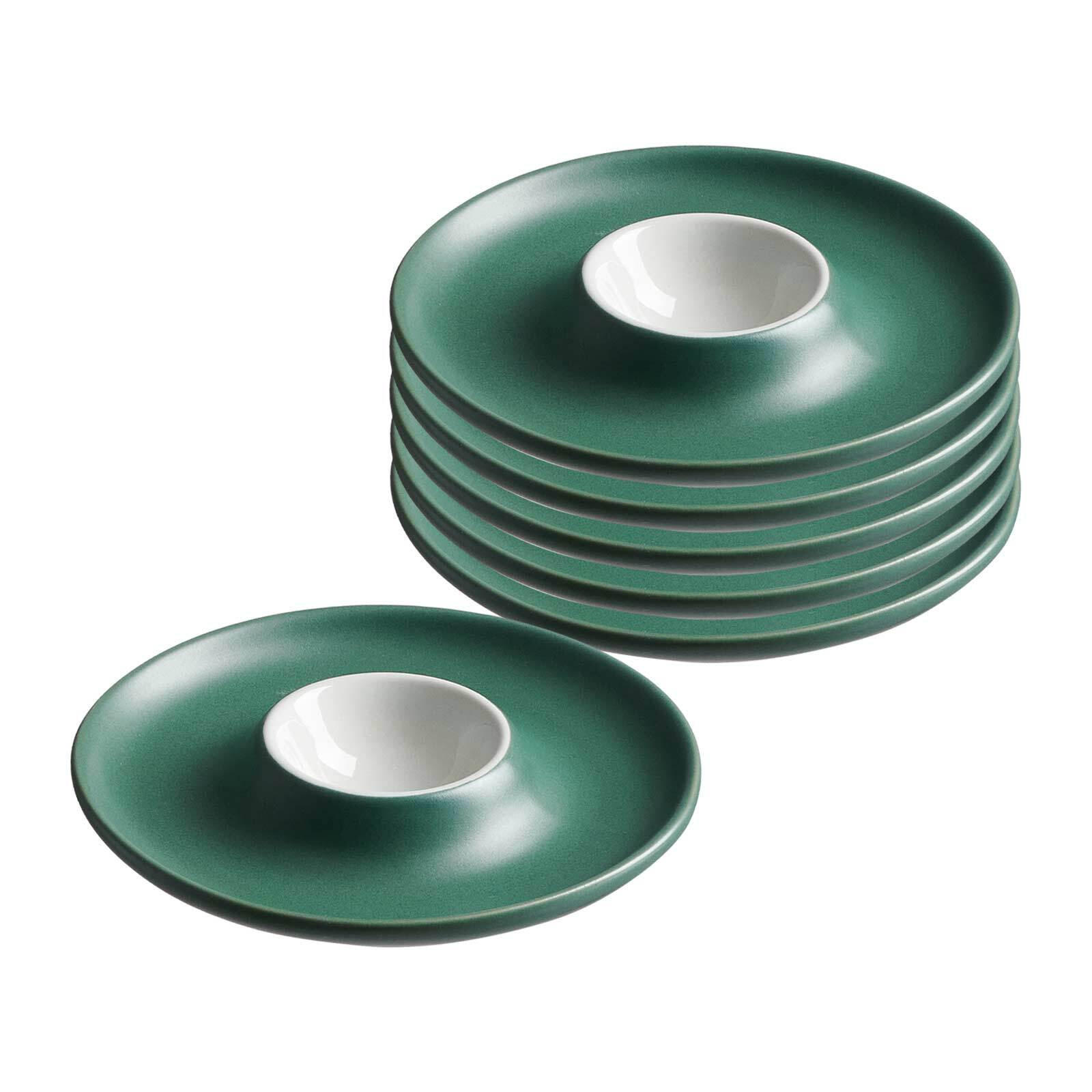 EIERTELLER Jasper grün ø 12 cm 6er Set - Grün, Keramik (12/2.5/12cm) - Ritzenhoff Breker