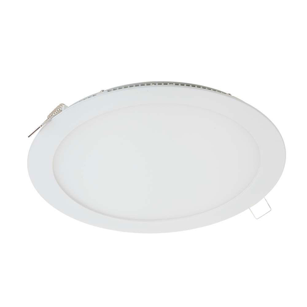 LED DECKENLEUCHTE Alu Weiß Rund - Weiß, Metall (17/17/1.2cm)