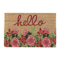 FUSSMATTE - Multicolor, Kunststoff/Textil (60/40cm) - Relaxdays