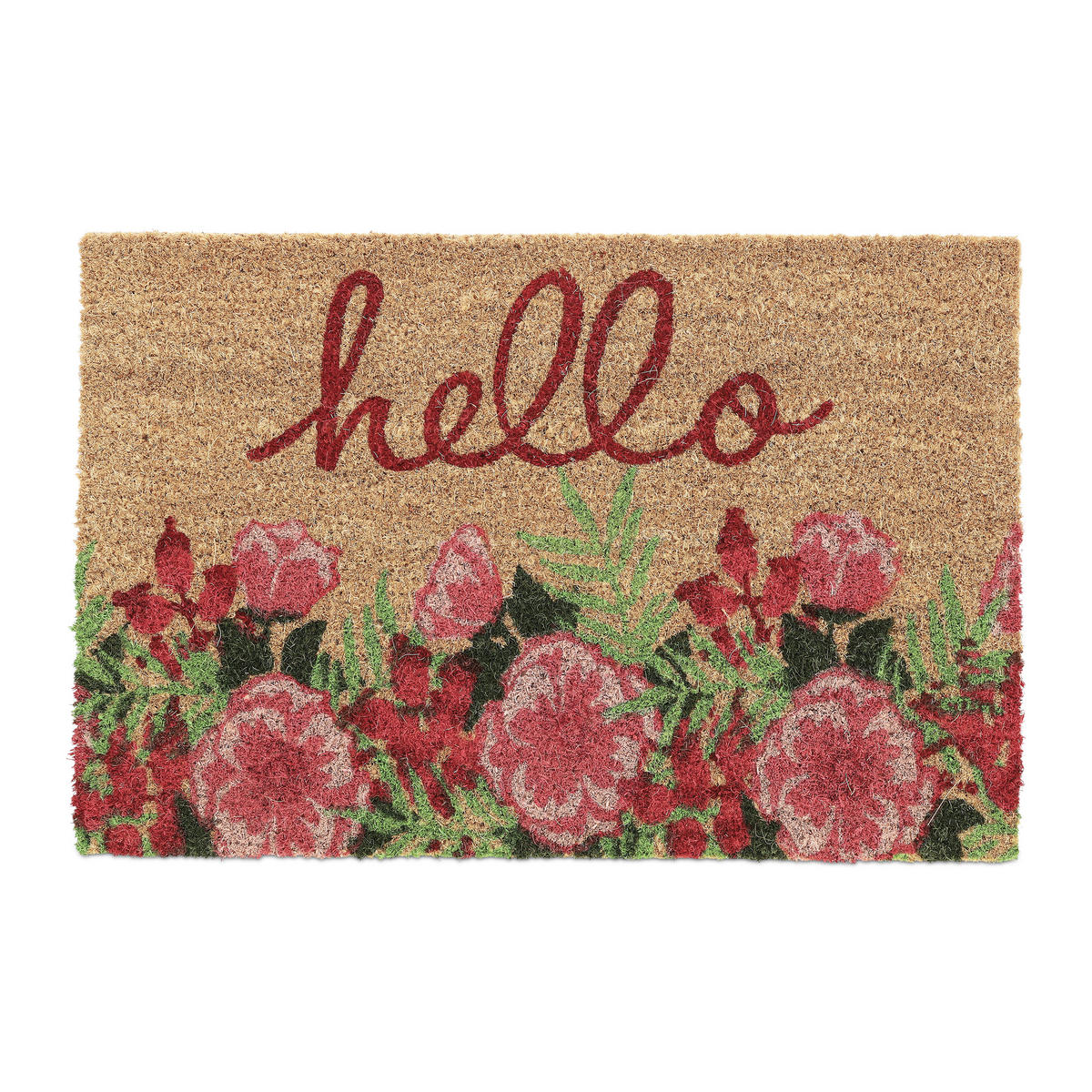 FUSSMATTE - Multicolor, Kunststoff/Textil (60/40cm) - Relaxdays