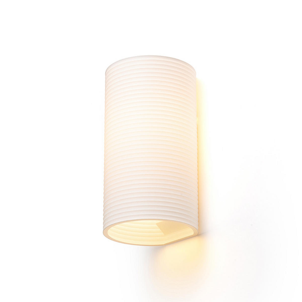 WANDLEUCHTE CALLUM RR4 250 Weiß Eco PLA 15 W - Weiß, Kunststoff (14/25/13cm) - Rendl