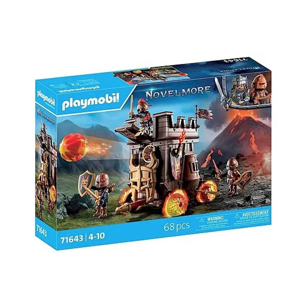 SPIELSET Burnham Raiders Kampfpanzer - Blau, Kunststoff (9/28/39cm) - Playmobil