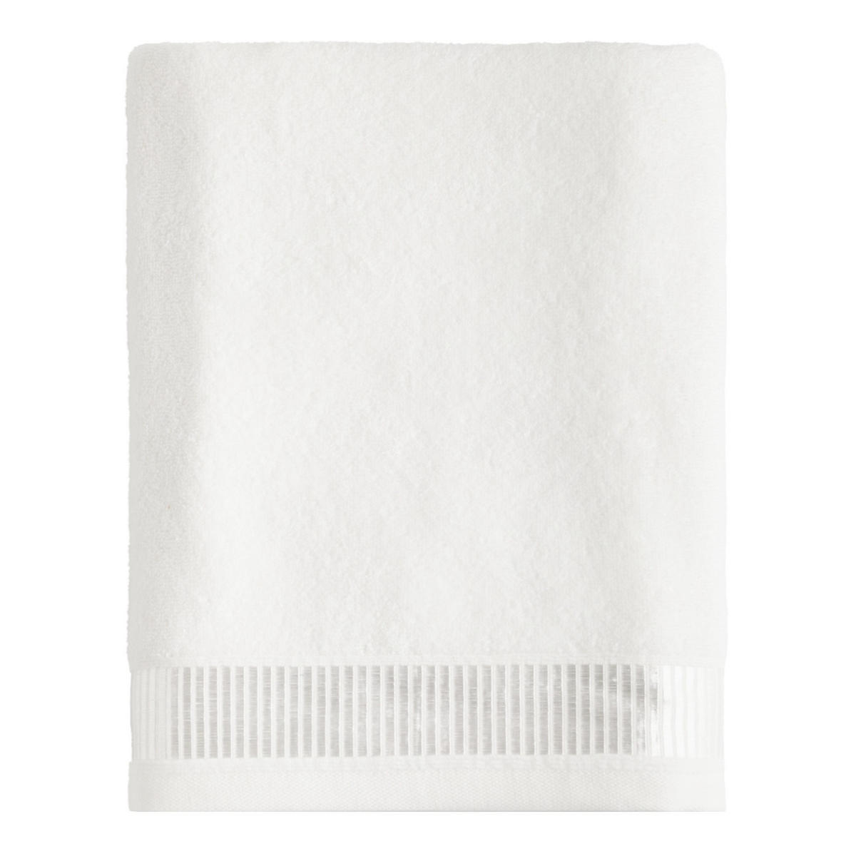 BADETUCH Alicanty - Weiß, Textil (70/130cm) - home&you