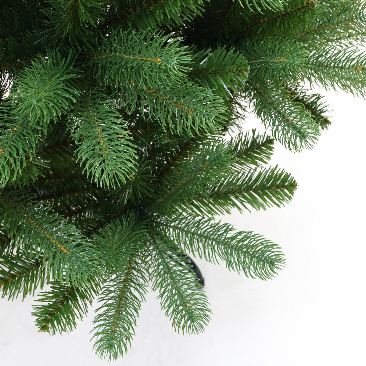 KÜNSTLICHER Weihnachtsbaum 185 cm,Fichten-Optik 819 PE-/PVC-Spitzen - Grün, Kunststoff (95/185cm) - Hometopia