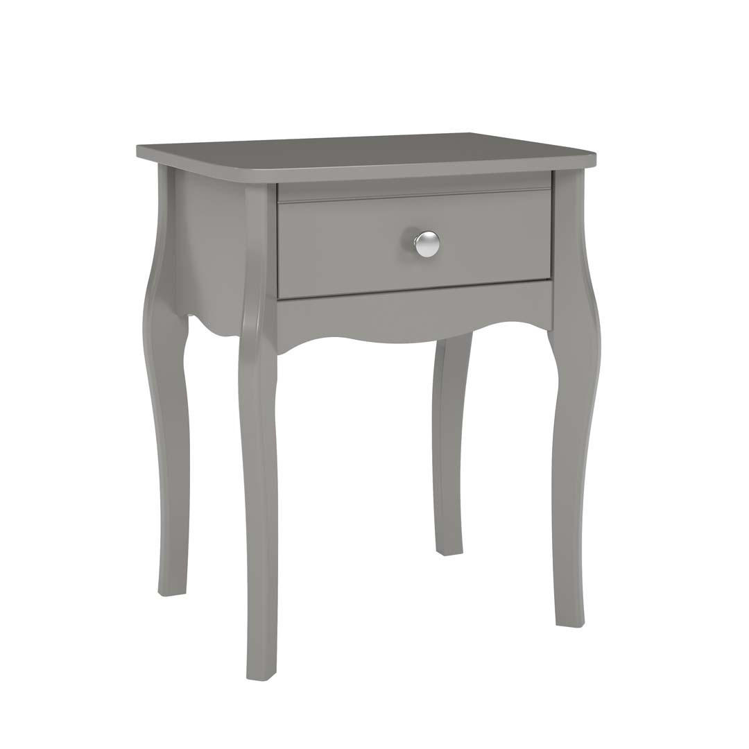 ebuy24 Nachttisch Grau 45x55x35 cm