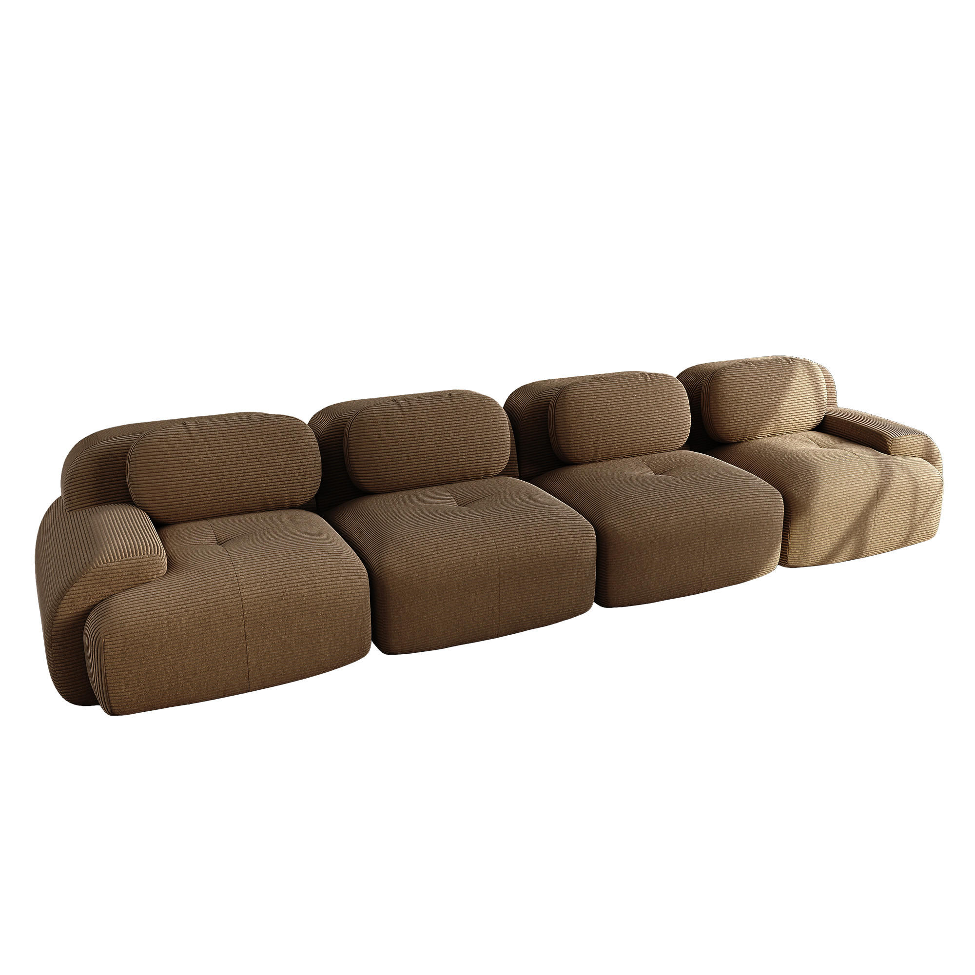 Meubliv Sofa Braun 103x75x388 cm