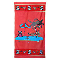 MIKROFASER-STRANDTUCH Kind Baignade - Rot, Textil (70/140cm) - LE COMPTOIR DE LA PLAGE