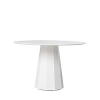 ESSTISCH Olivier Weiß 120 cm x 76 cm - Weiß, Holzwerkstoff (120/120/76cm)