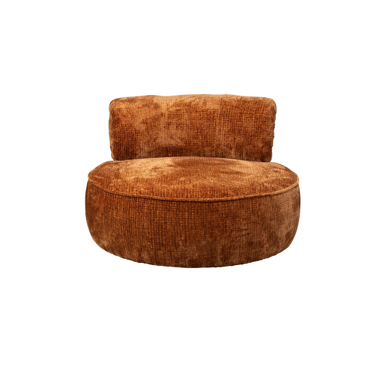 SESSEL Tilbury Orange - Orange, Textil (100/73/100cm) - Dutchbone