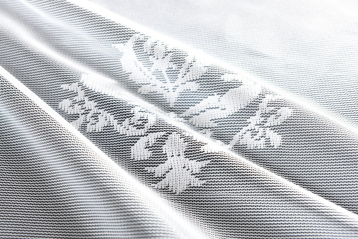 VORHANG BLUMENMUSTER HxB 245x450 cm Weiß - Weiß, Textil (450/245cm) - Gardinenbox