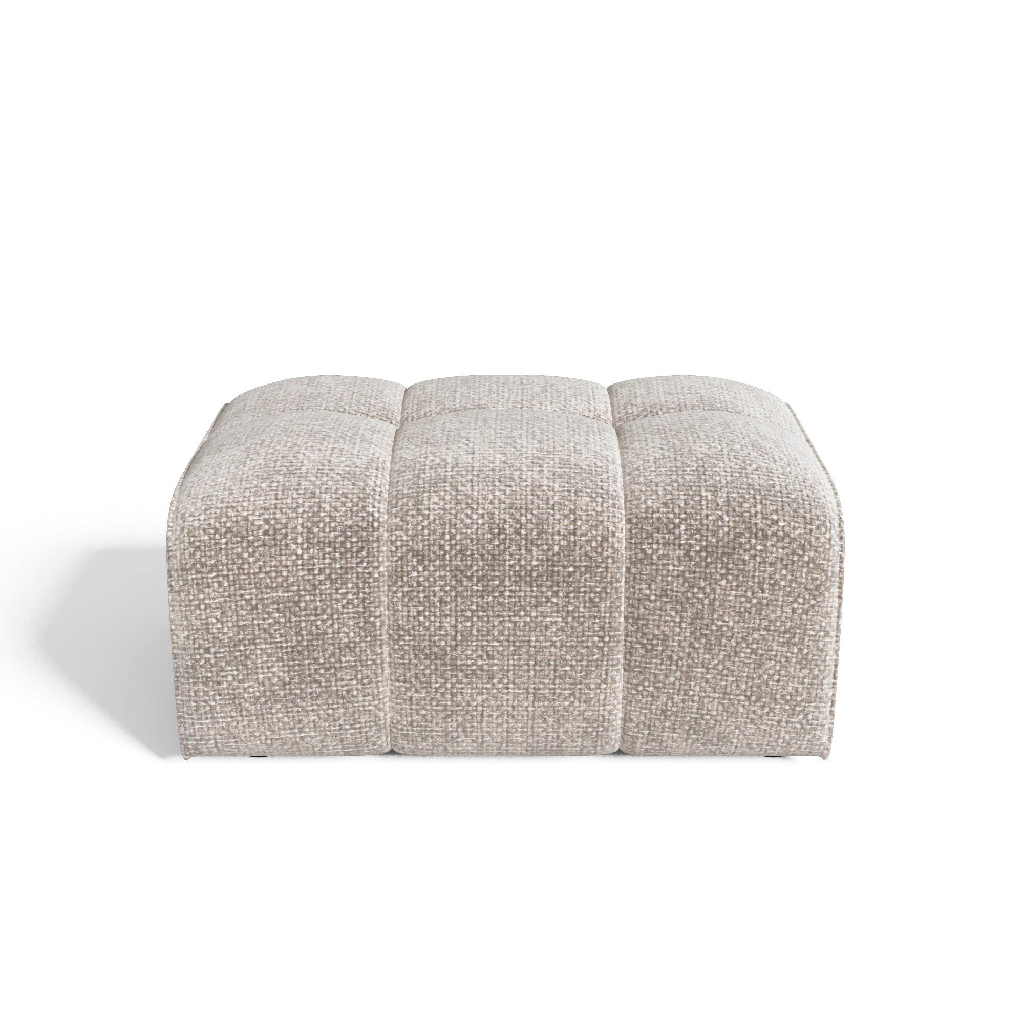 SITZKISSEN Chenille-Samt Beige 82cm - Beige, Textil (82/45/60cm) - Sia Home