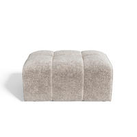 SITZKISSEN Chenille-Samt Beige 82cm - Beige, Textil (82/45/60cm) - Sia Home