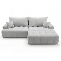 ECKSOFA Tulio Grau Rechts - Grau, Holz/Textil (165/270cm) - Graingold