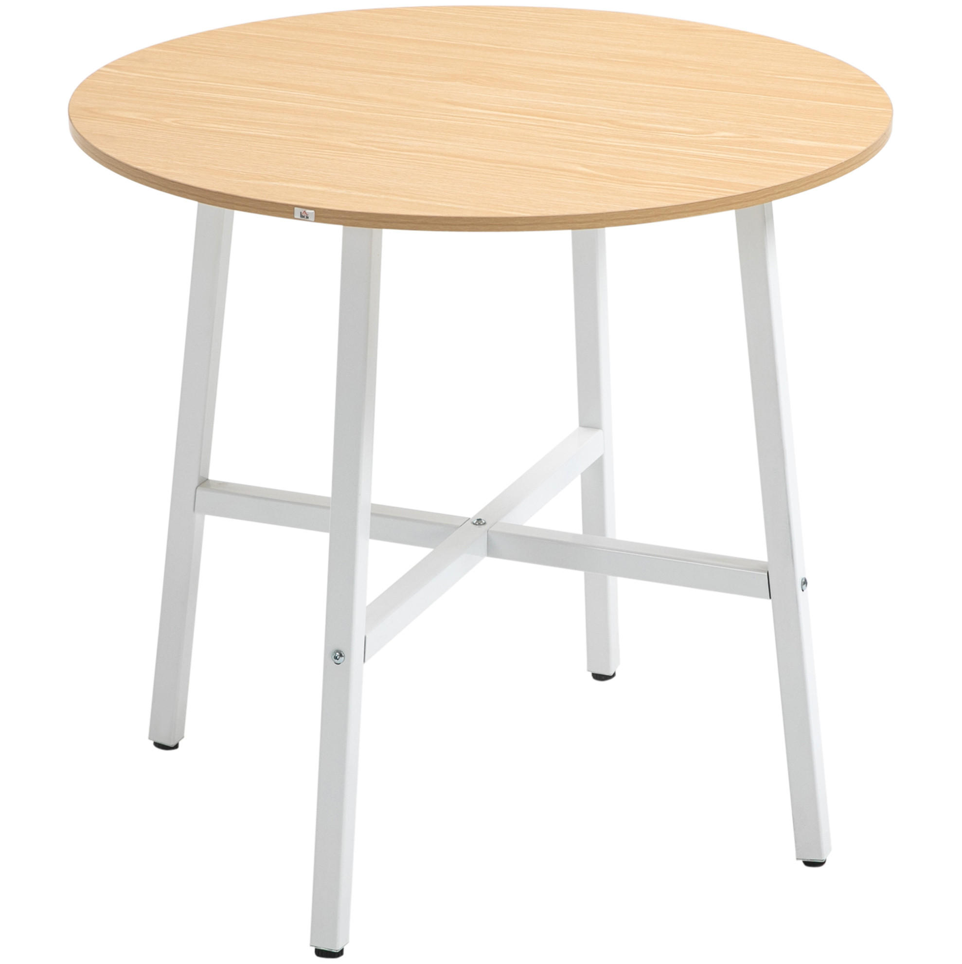 ESSTISCH Ø80/76 cm Natur aus Sperrholz - Braun, Holzwerkstoff (80/80/76cm) - OKMYHOME
