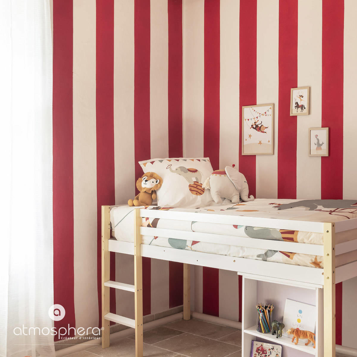 ZIERKISSEN Elephant - Weiß, Textil (10/38cm) - Atmosphera for kids