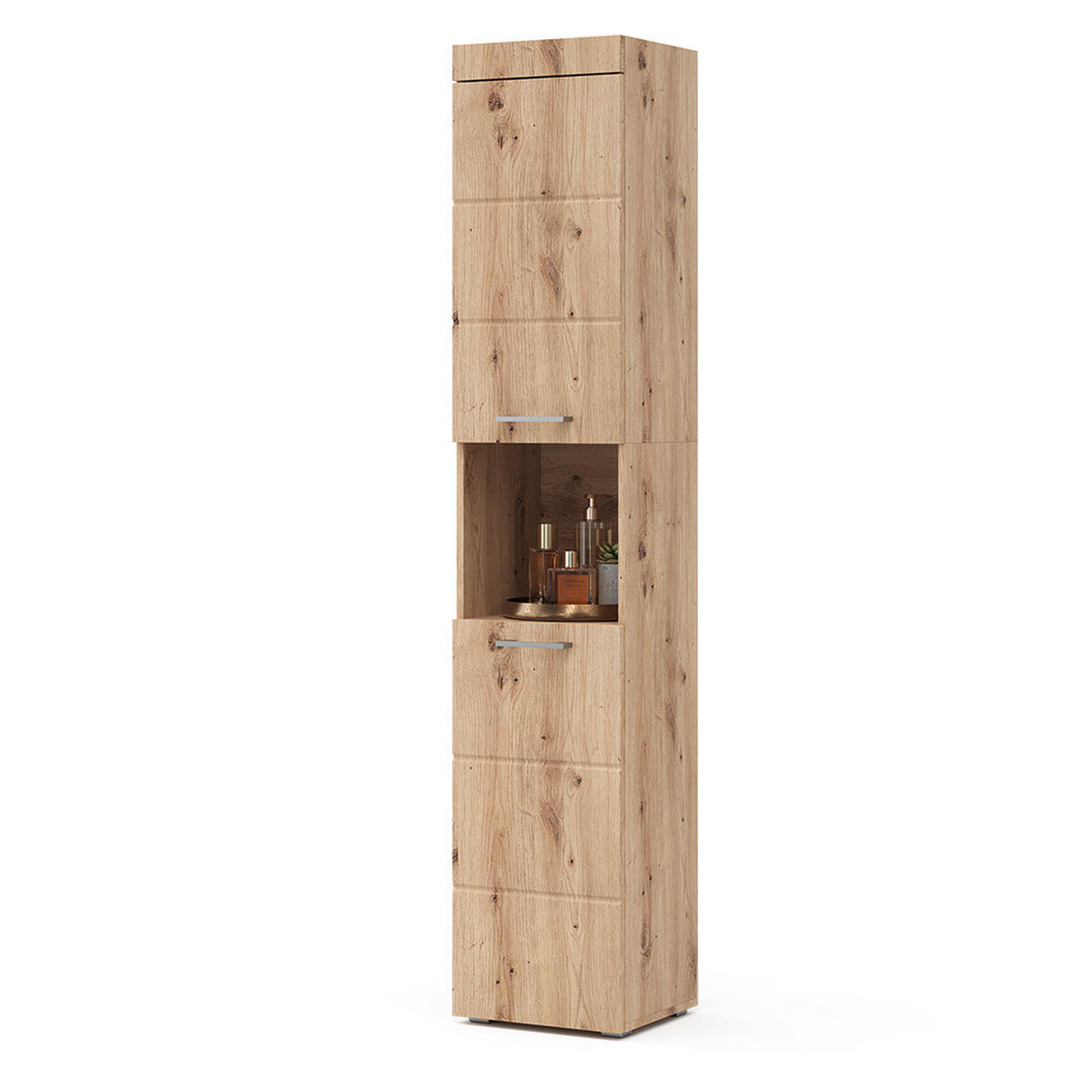 KOUPELNOVÁ SKŘÍŇKA Luna Dub Wotan - dub Wotan, kompozitní dřevo (37/190/32.6cm) - Vicco