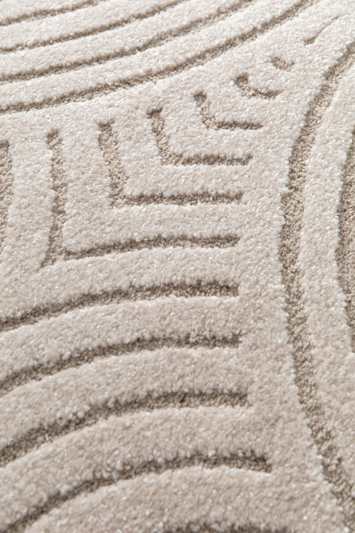 TEPPICH mit sehr weichem Reliefeffekt beige - Beige, Textil (160/230cm) - AFK Living