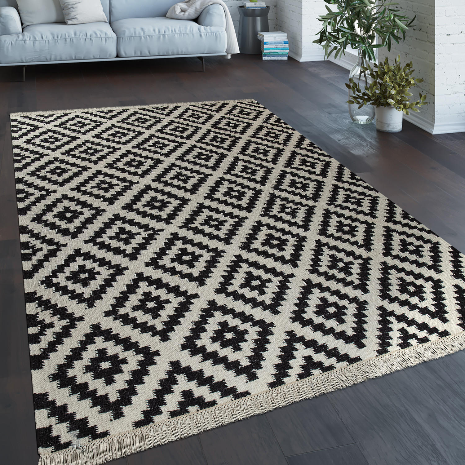 HOCHFLORTEPPICH 200/300 cm Kenitra 500 - Multicolor, Textil (200/300cm) - Paco Home