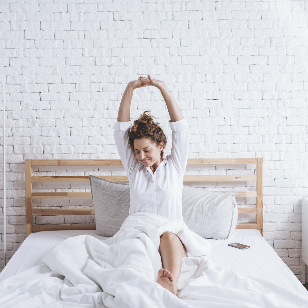 BETTDECKE - Weiß, Textil (135/200cm) - Relaxdays