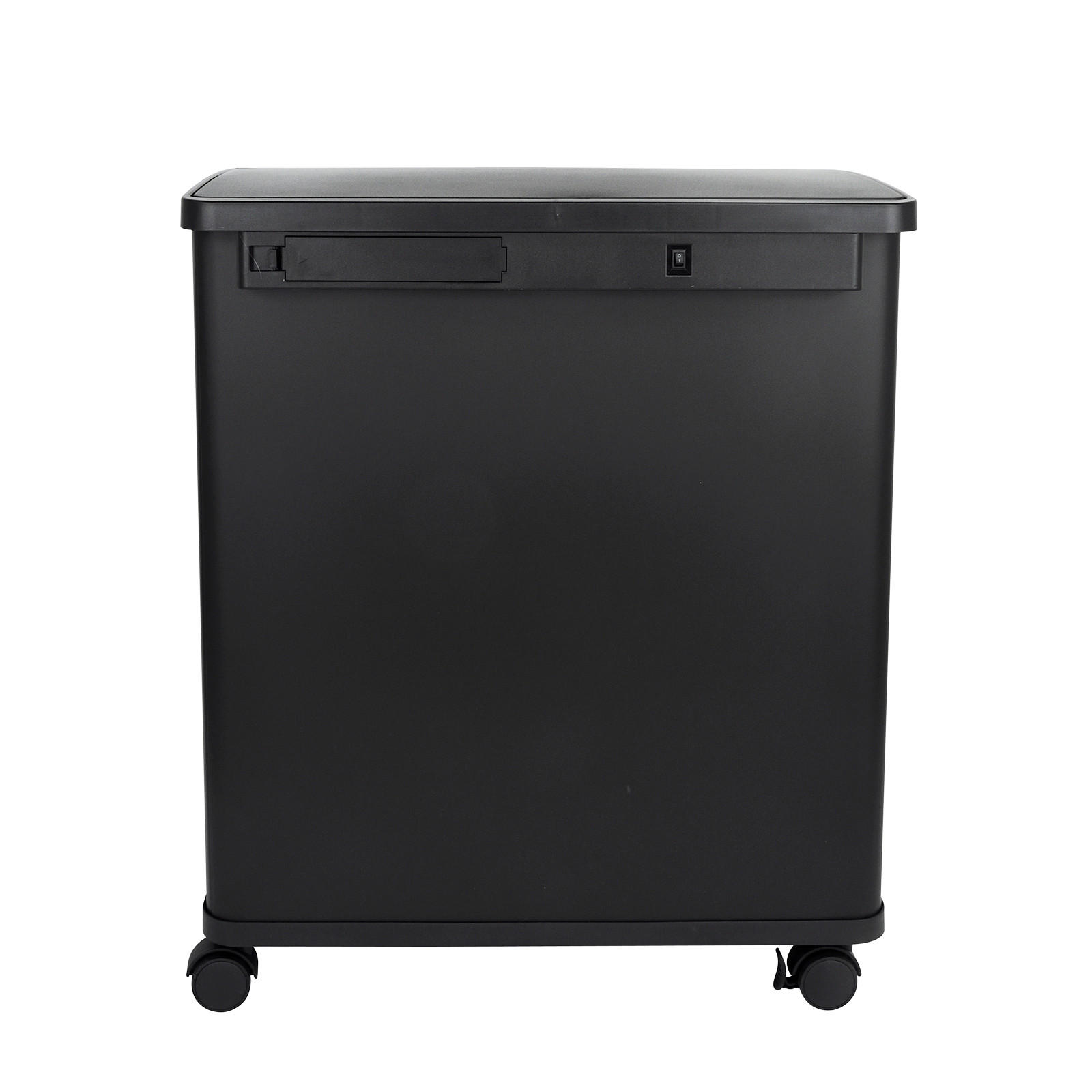 MÜLLEIMER SR2X30 60L Schwarz - Schwarz, Metall (57/60/34cm) - SVITA