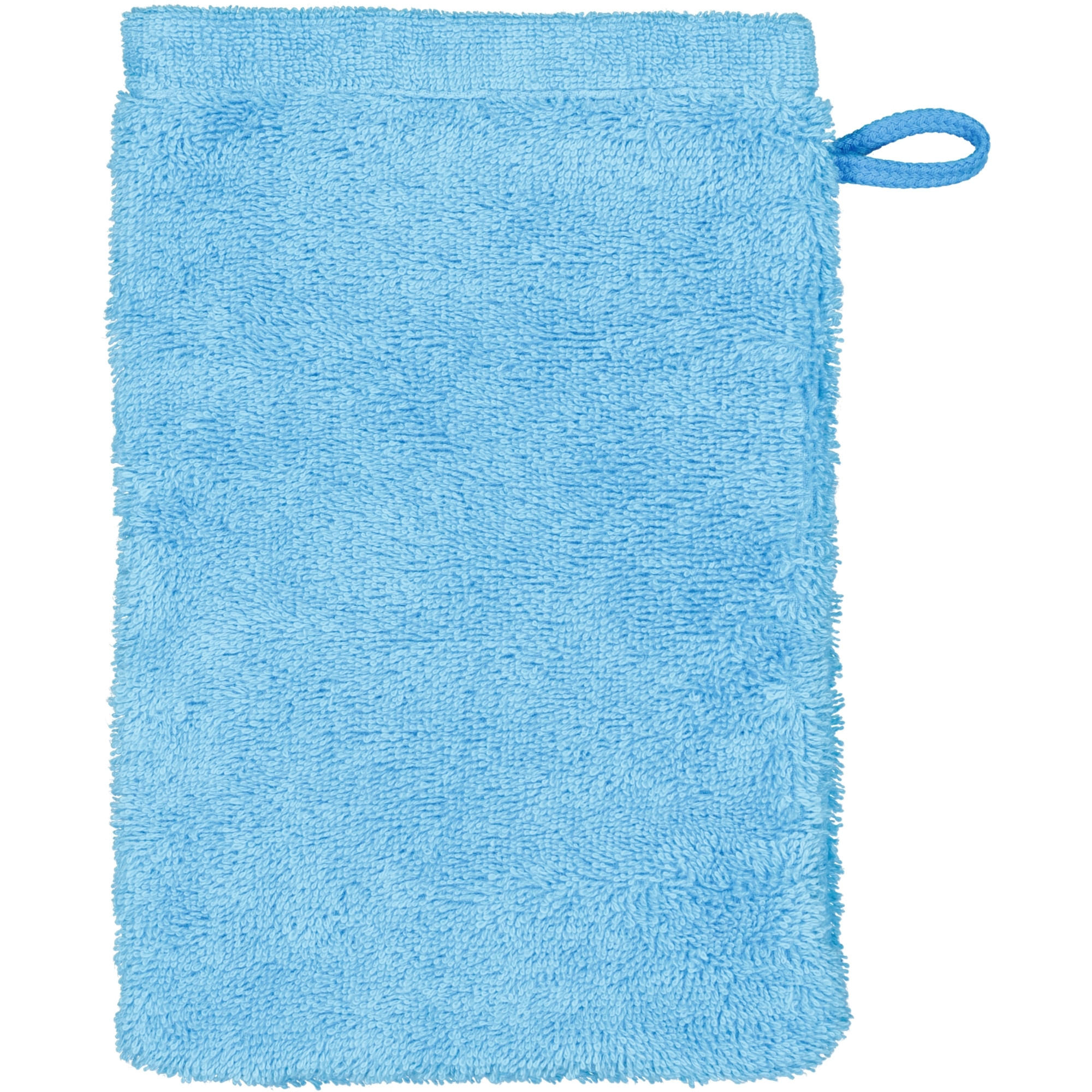 Cawö Waschlappen Blau 16x22 cm