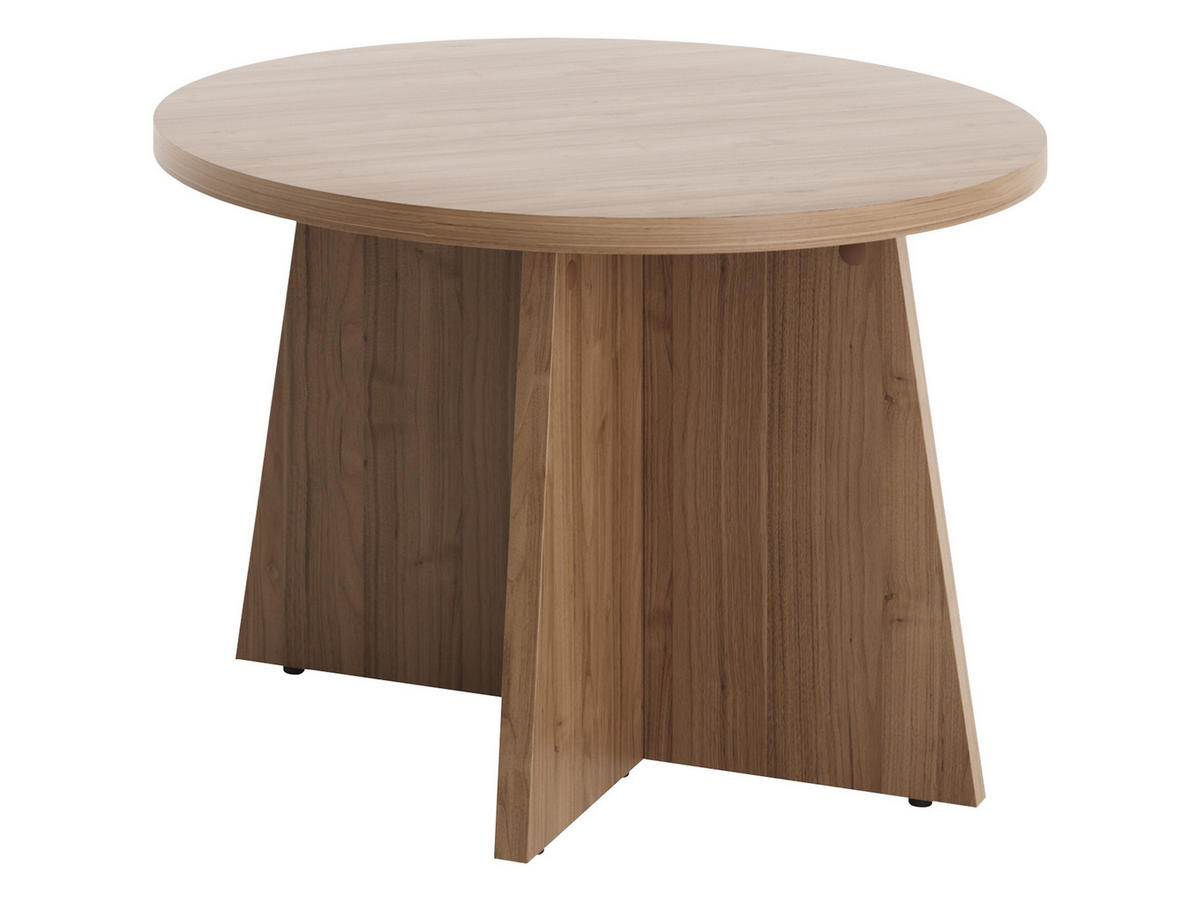 MĂSUȚĂ PENTRU CAFEA Aurena AU08 - culoare lemn de nuc, compozit lemnos (59/59/40cm) - MIRJAN24