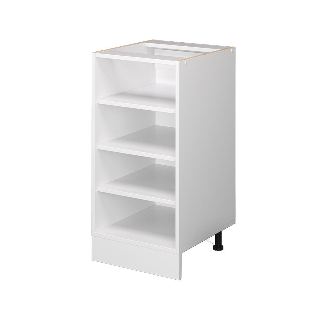 KÜCHENREGAL R-Line Weiß 40 cm ohne AP - Weiß, Holzwerkstoff (40/81.6/46cm) - Vicco