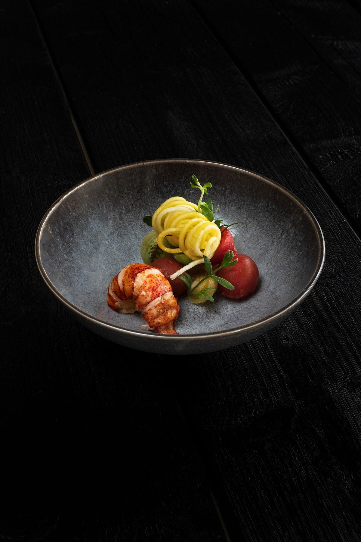 GESCHIRRSET12-TEILIG GESCHIRRSETUrban - 12-teilig / 4 Personen - 4 Speiseteller, 4 FRÜHSTÜCKTELLER und 4 SUPPENTELLER - Blau, Keramik (2/2/1cm) - Cosy & Trendy