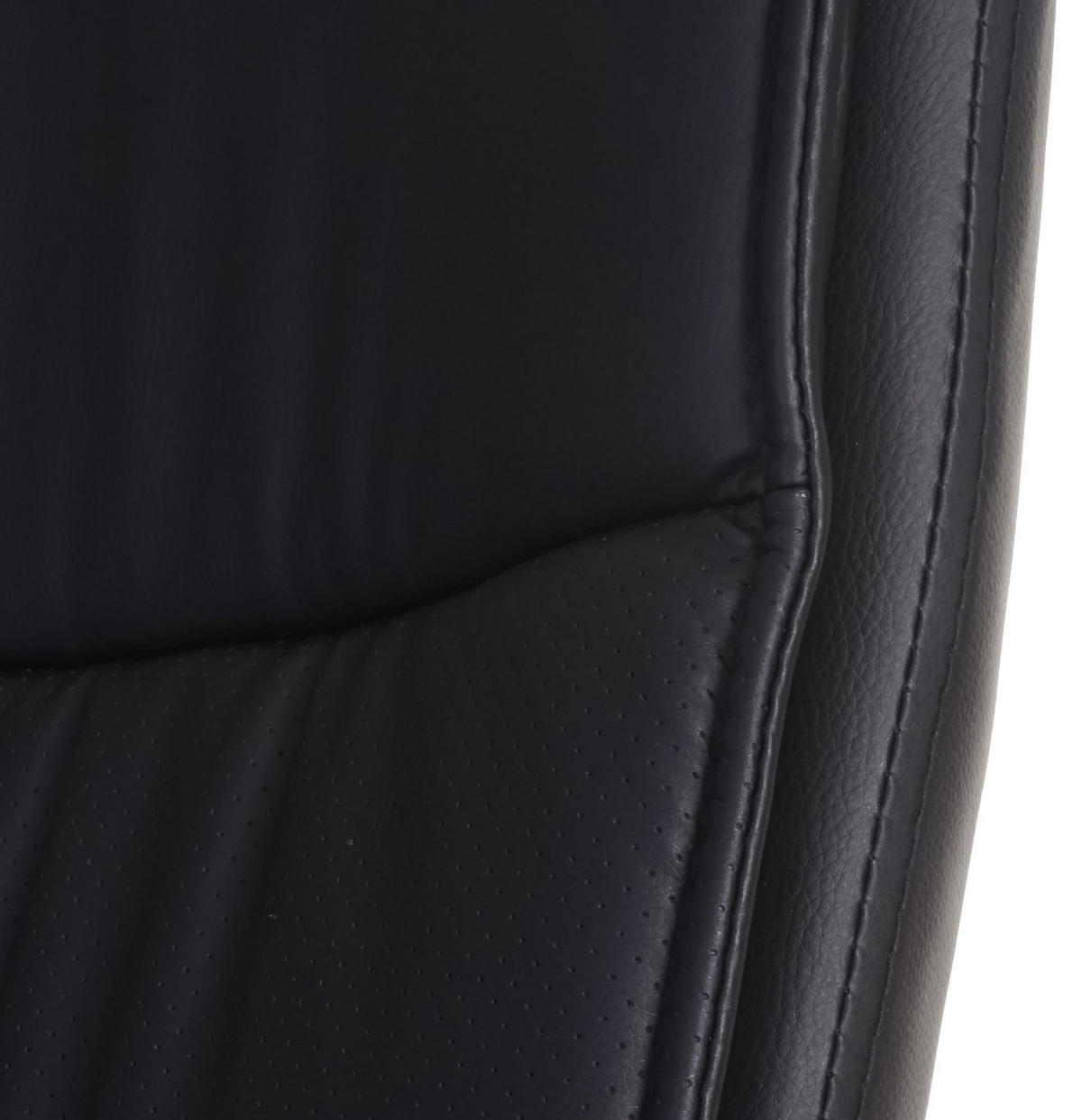 KONFERENZSTUHL Schwarz 1er-Set - Schwarz, Textil (59/105/71cm) - MCW
