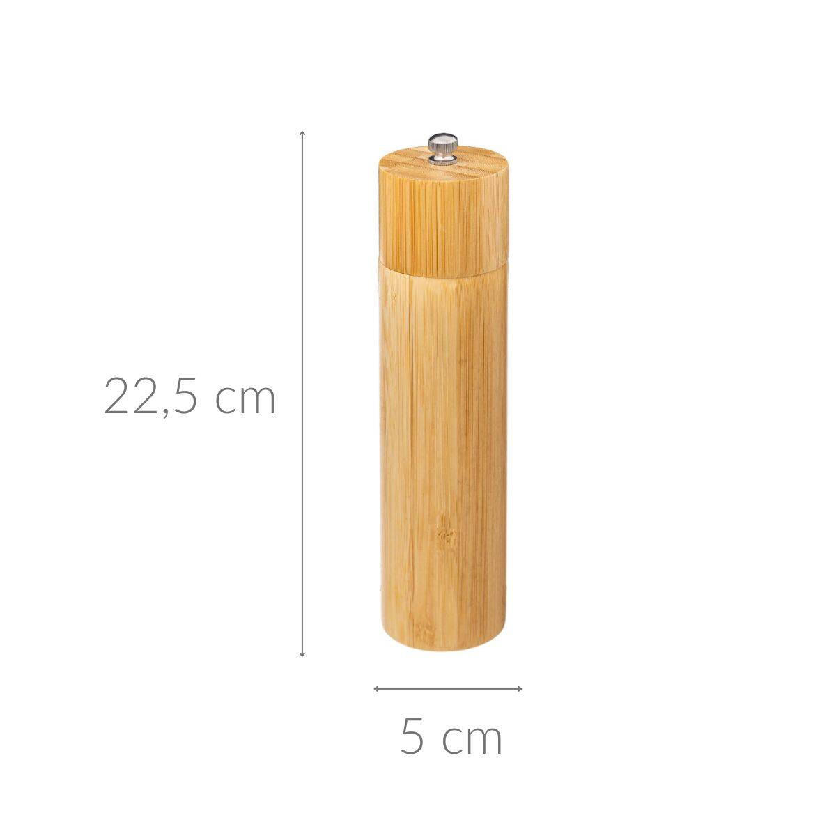 PFEFFERMÜHLE Bambusholz Ø 5 cm - Braun, Naturmaterialien (5/22.5/5cm)