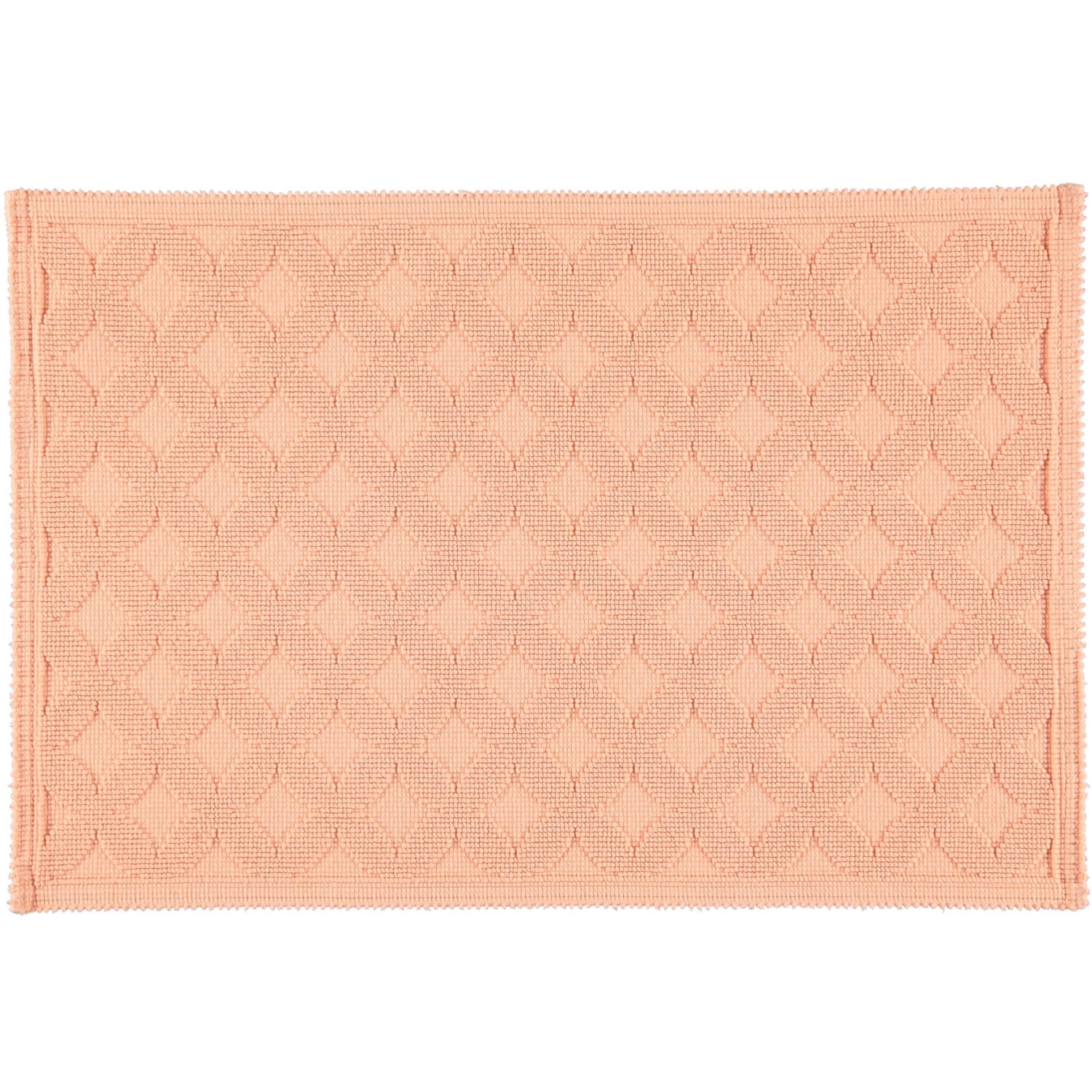 BADEMATTEN SEASIDE PEACH - 405 - Orange, Textil (60/90cm) - Rhomtuft