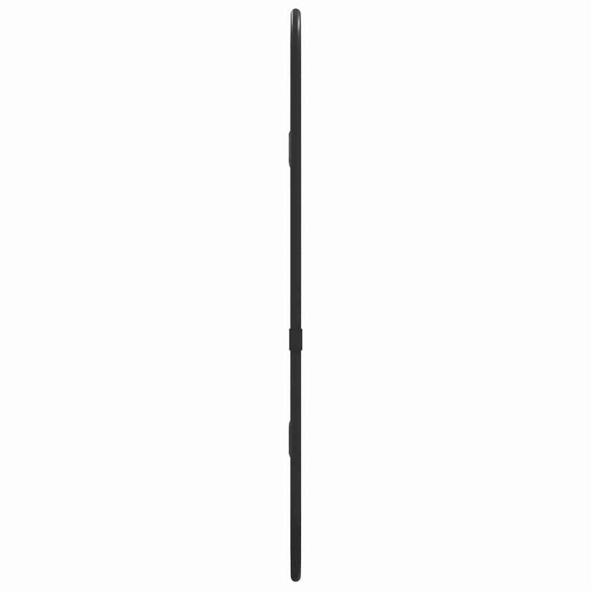 WANDSPIEGEL Schwarz 40x15 cm Oval - Schwarz, Glas (15/40/1cm) - furnicato