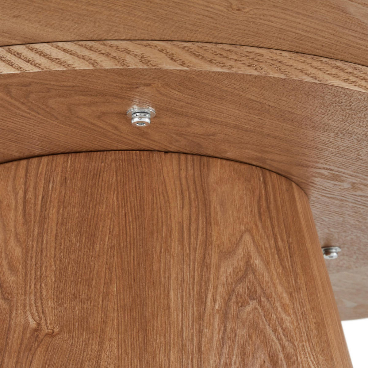 ESSTISCH 120/120/76 Eichefarben rund - Eichefarben, Holz (120/120/76cm) - Furnhouse