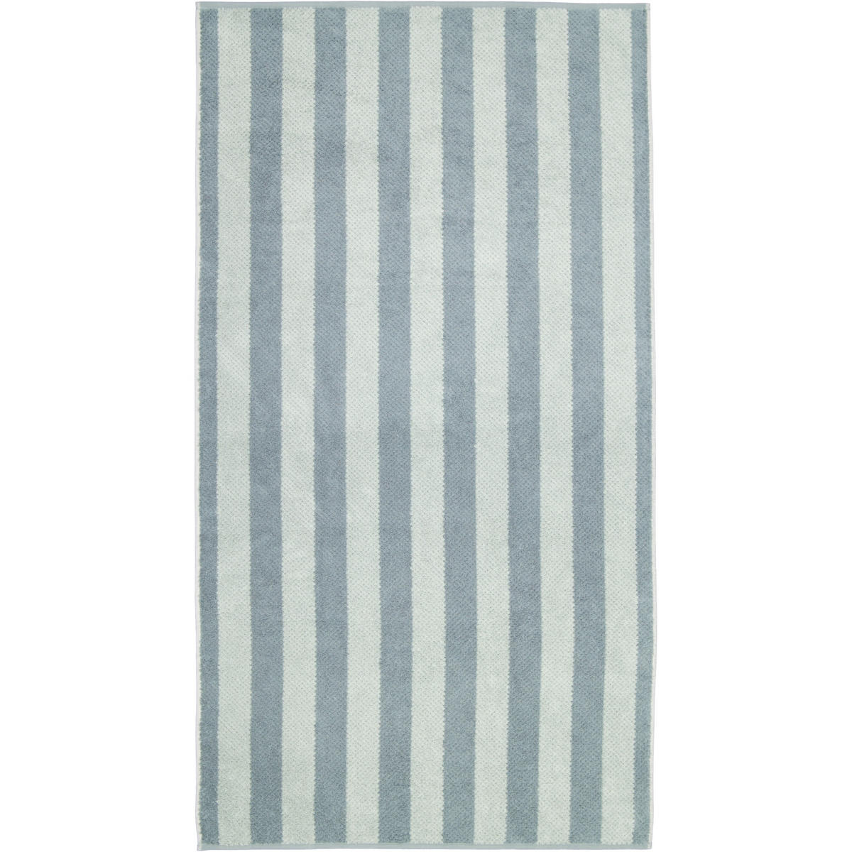 DUSCHTUCH PURE STRIPES 6502 MYSTIC GREEN - 44 - Grün, Textil (80/150cm) - Cawoe