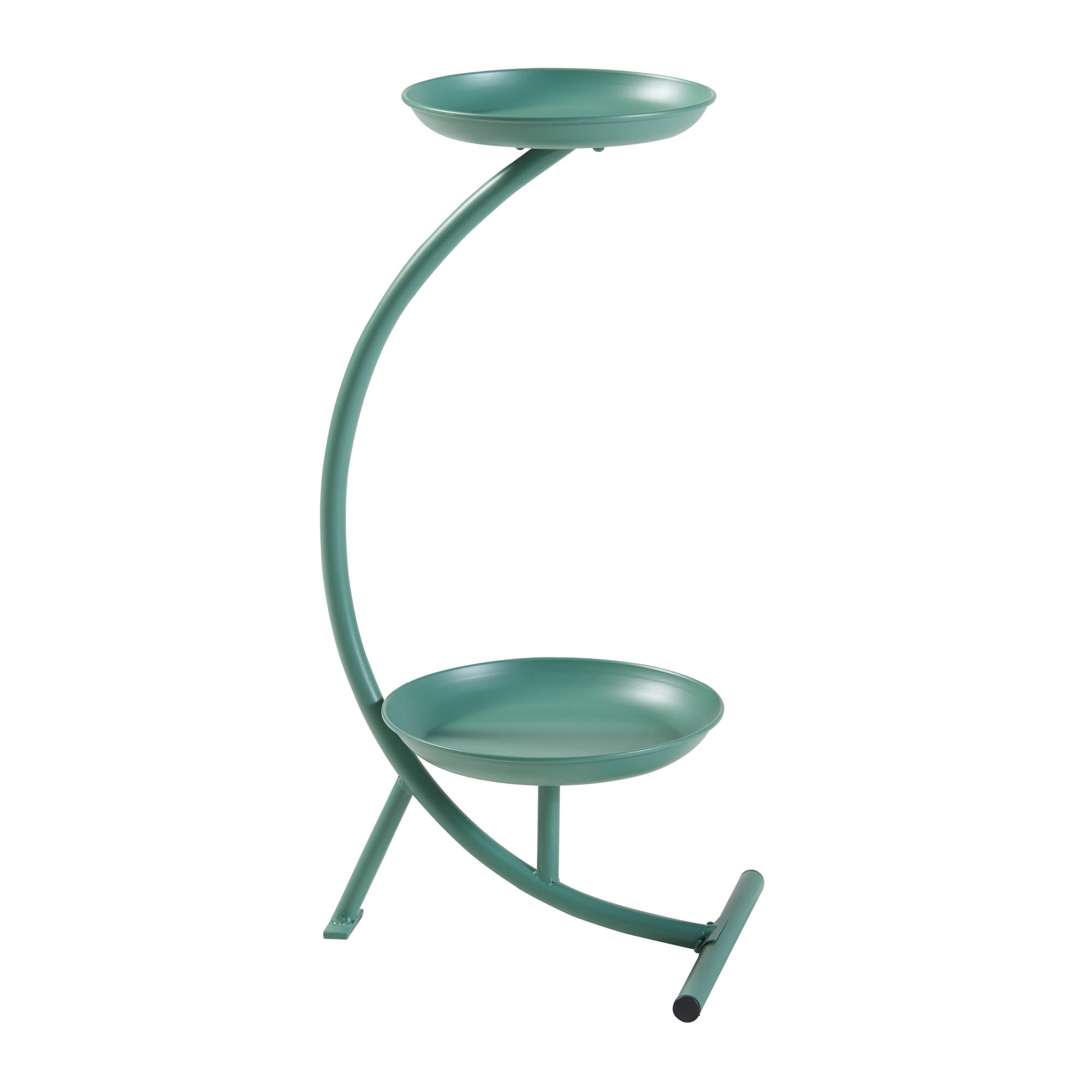 PFLANZENSTÄNDER Aalten - Grün, Metall (25/30/61.5cm) - [en.casa]