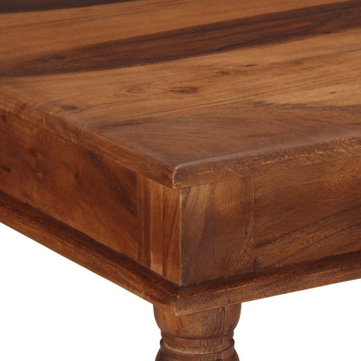 ESSTISCH 120/60/77 Cm Massivholz Akazie - Braun, Holz (120/60/77cm) - vidaXL