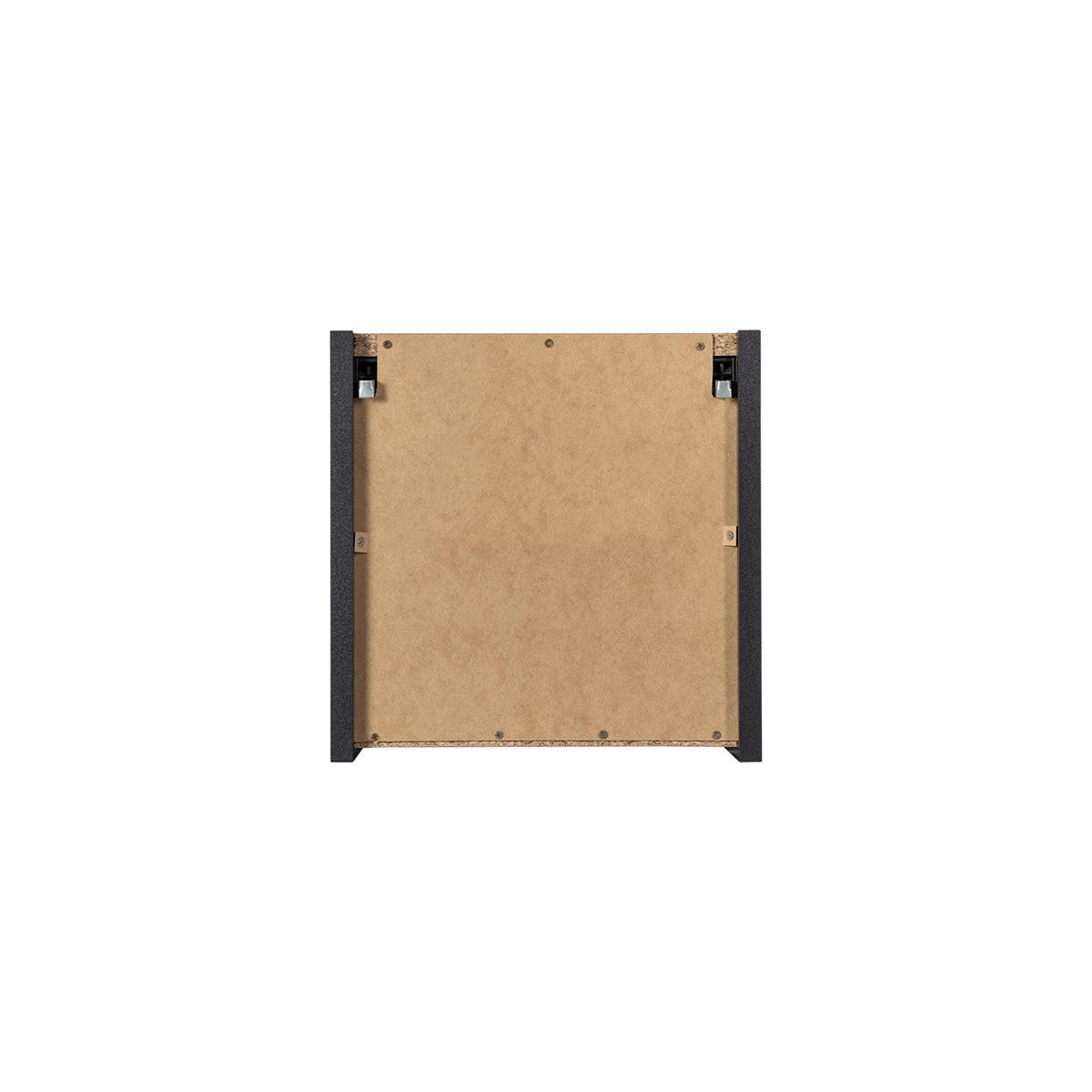 SCHRANK 1 Tür Riva Schwarz - Schwarz, Holzwerkstoff (30/30/19cm) - Petits-meubles