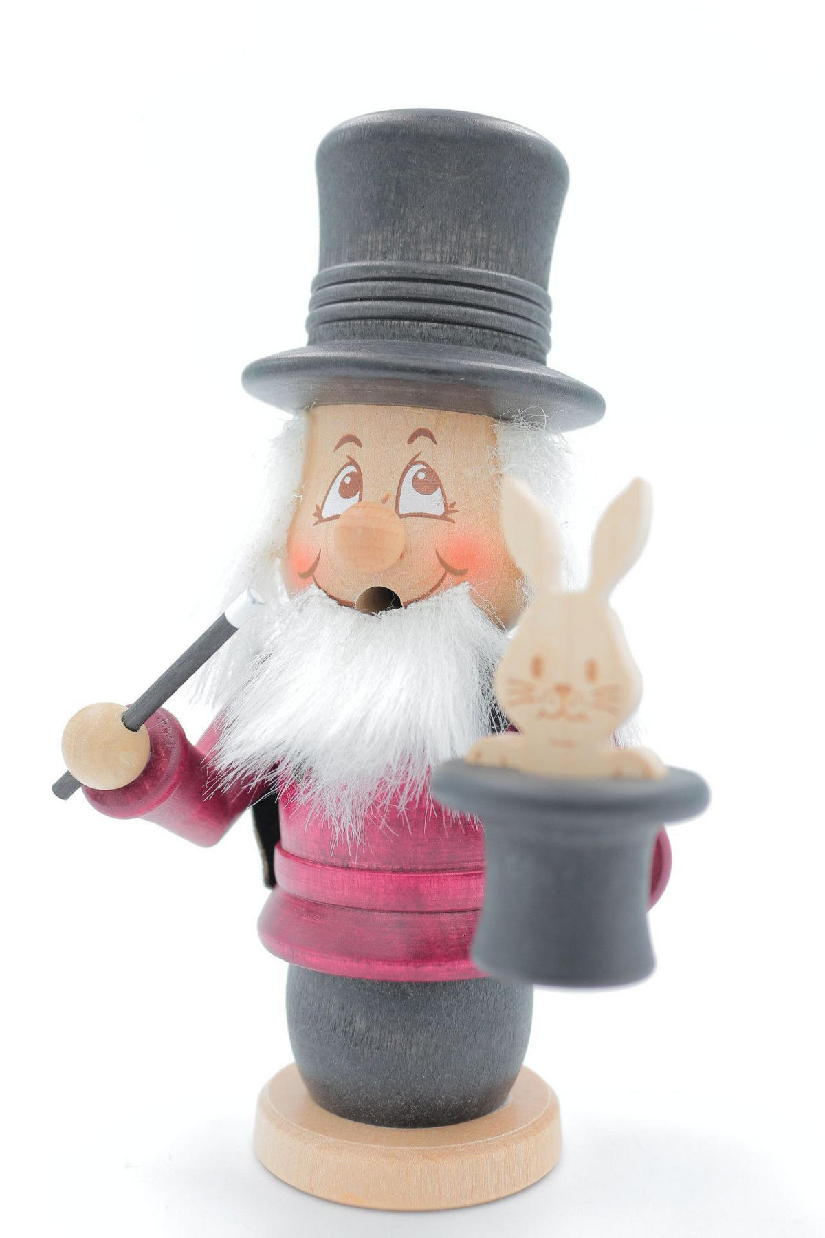 RAUCHFIGUR Wichtel Zauberer 15cm - Multicolor, Holz (9/15/0.1cm)