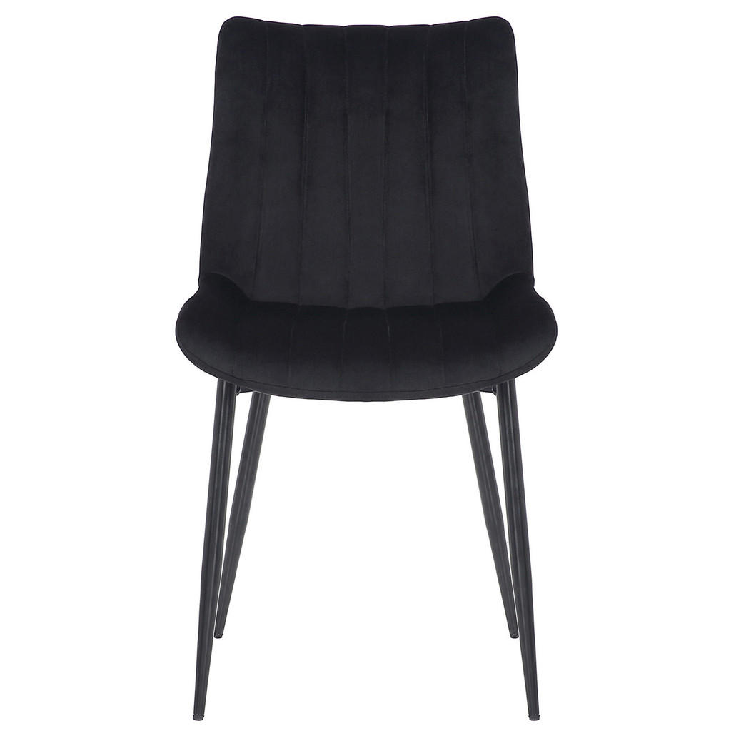 Thumbnail - CLP Stuhl, Schwarz, Textil, 46x82x61 cm, Esszimmer, Stühle, Esszimmerstühle, Vierfußstühle